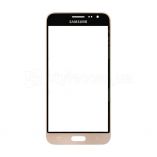 Скло дисплея для переклеювання Samsung Galaxy J3/J320 (2016) black/gold Original Quality - купити за 125.40 грн у Києві, Україні