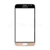 Скло дисплея для переклеювання Samsung Galaxy J3/J320 (2016) black/gold Original Quality