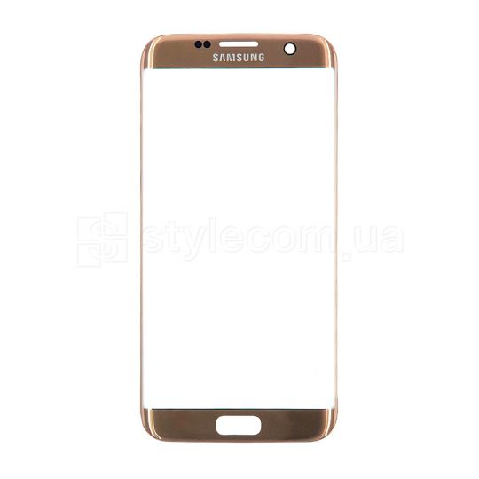 Стекло дисплея для переклейки Samsung Galaxy S7 Edge/G935 (2016) gold Original Quality