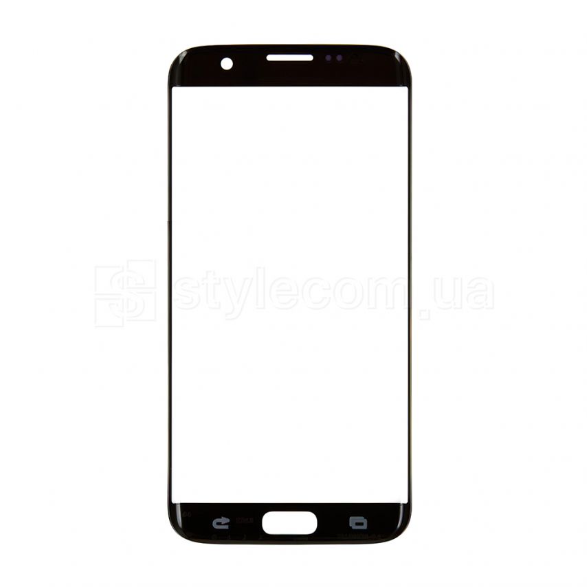 Скло дисплея для переклеювання Samsung Galaxy S7 Edge/G935 (2016) black Original Quality