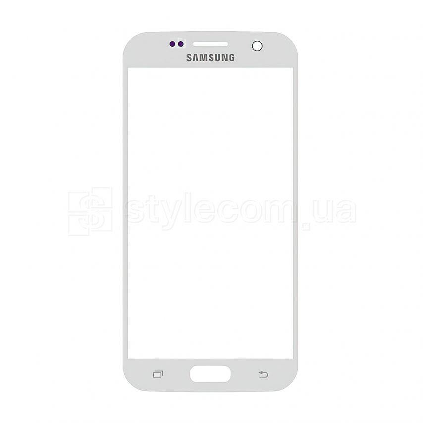 Скло дисплея для переклеювання Samsung Galaxy S7/G930 (2016) white Original Quality