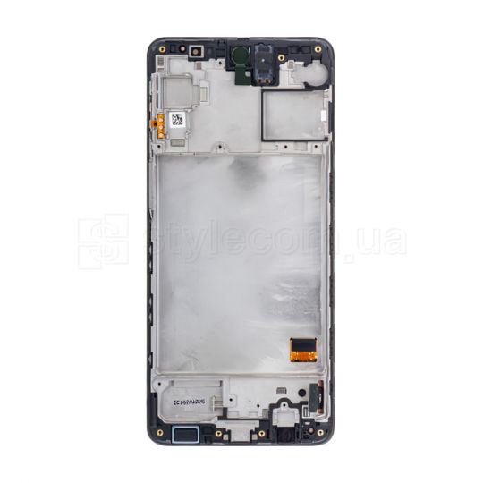 Дисплей (LCD) для Samsung Galaxy M31s/M317 (2020) с тачскрином и рамкой black Service Original (PN:GH81-13736A)