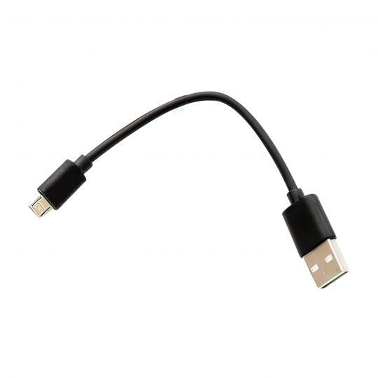 Кабель USB Premium (зарядка) Micro 0,15м короткий black - купить за 53.16 грн в Киеве, Украине