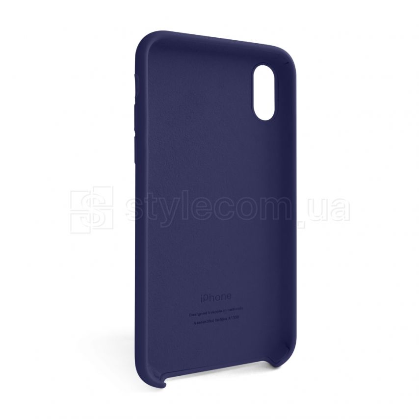 Чехол Original Silicone для Apple iPhone X, Xs violet (34)