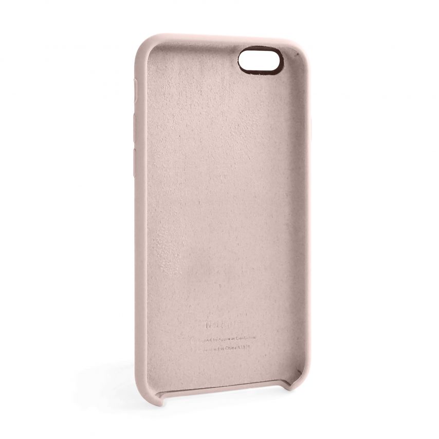 Чохол Original Silicone для Apple iPhone 6, 6s nude (19)