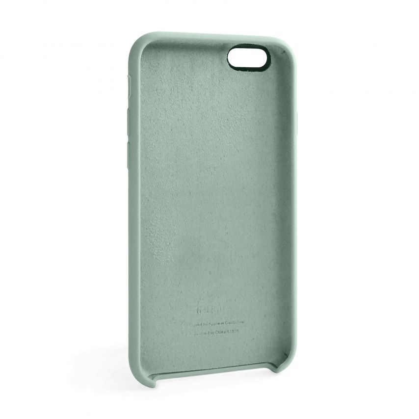 Чохол Original Silicone для Apple iPhone 6, 6s light green (17)