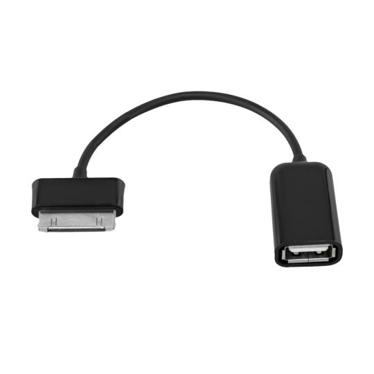 Переходник OTG USB to Galaxy Tab black - купить за 31.90 грн в Киеве, Украине