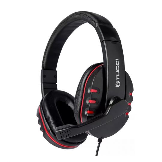 Навушники TC-X6 black/red