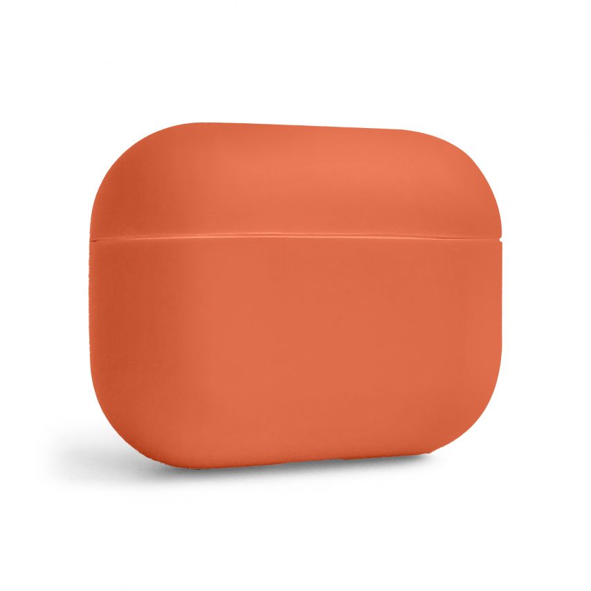 Чохол для AirPods Pro Slim light orange (papaya) / світло-помаранчевий (папая) (4)