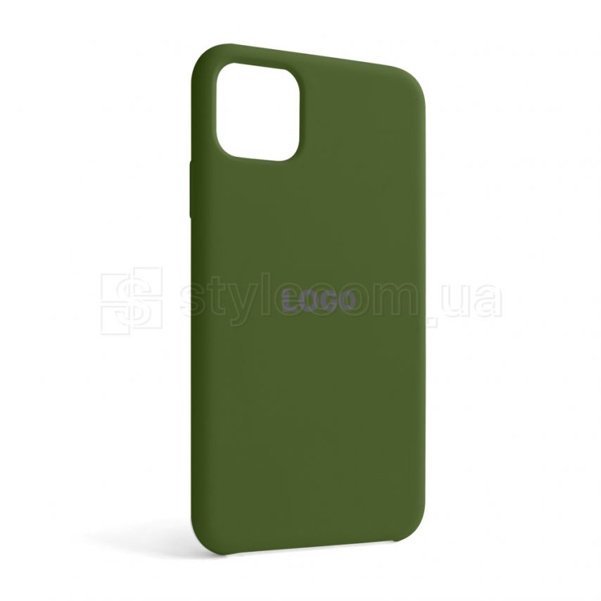 Чохол Full Silicone Case для Apple iPhone 11 Pro Max army green (45)