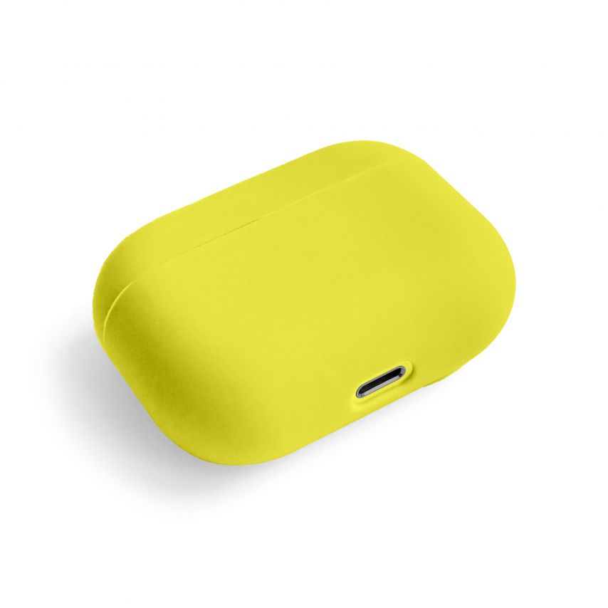 Чехол для AirPods Pro Slim yellow (golden) / желтый (14)