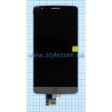 Дисплей (LCD) для LG G3S Dual Sim D724 с тачскрином grey Original Quality