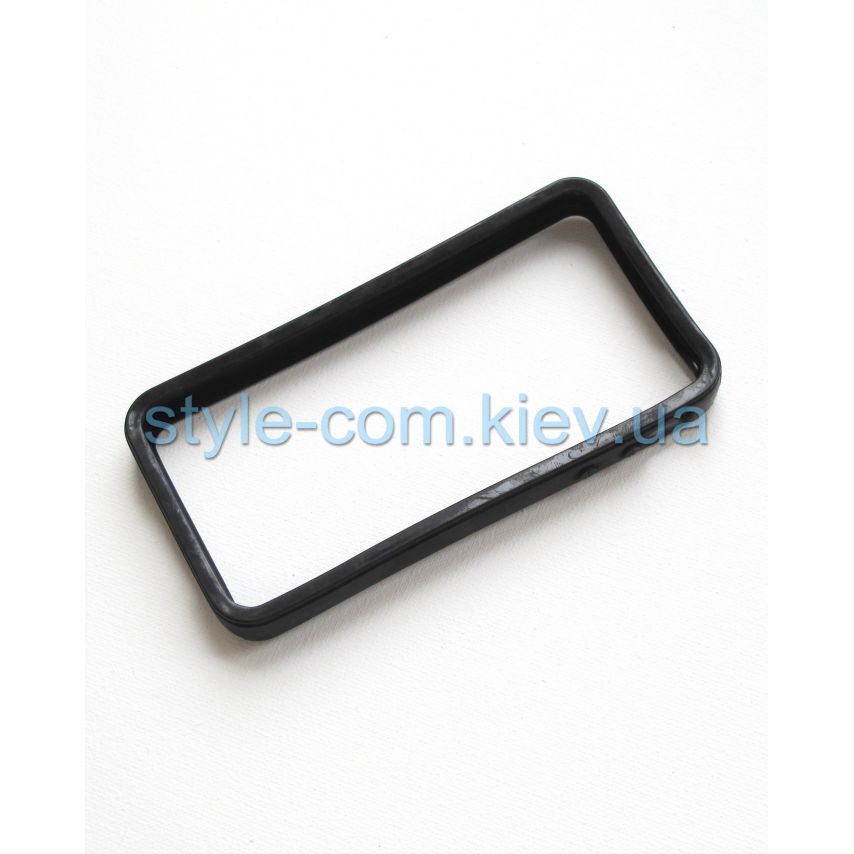 Бампер iPhone 4 силиконовый black