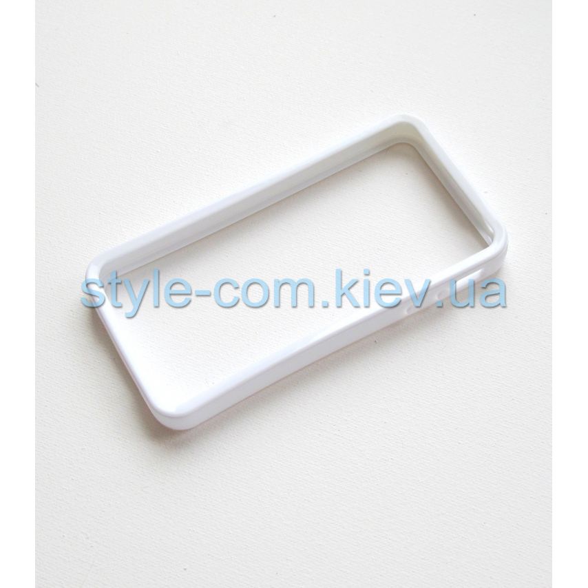 Бампер iPhone 4 силиконовый white