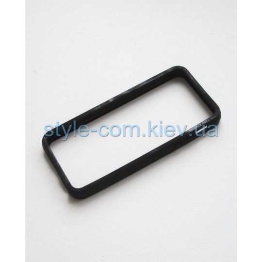 Бампер iPhone 5 силиконовый black