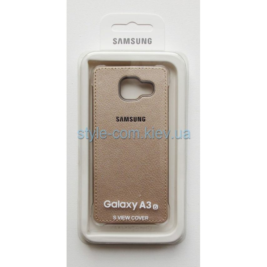 Чехол для Samsung Galaxy Original A3/A310 (2016) gold