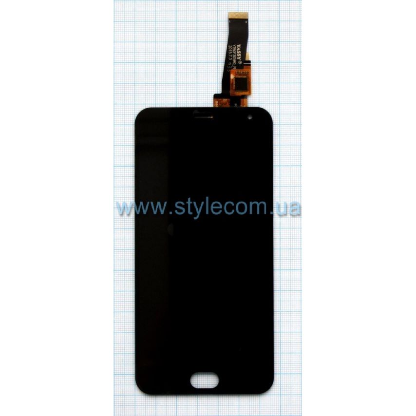 Дисплей (LCD) Meizu M2/M2 mini (M578) тип 2 + тачскрин black High Quality