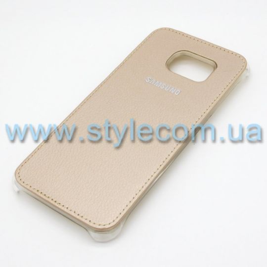 Накладка Samsung original S7 Edge gold - купить за {{product_price}} грн в Киеве, Украине