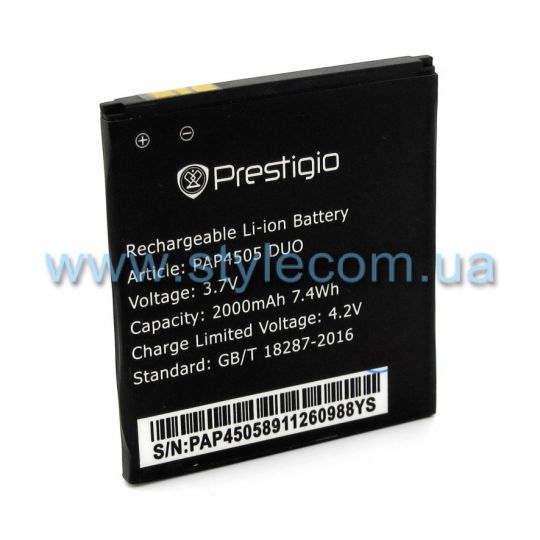 Аккумулятор high copy Prestigio PAP4505 - купить за {{product_price}} грн в Киеве, Украине