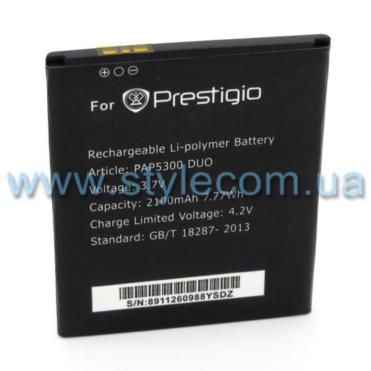 Аккумулятор high copy Prestigio PAP5300 - купить за {{product_price}} грн в Киеве, Украине