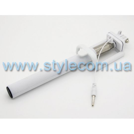 Монопод - Selfie monopod Cable white - купить за {{product_price}} грн в Киеве, Украине