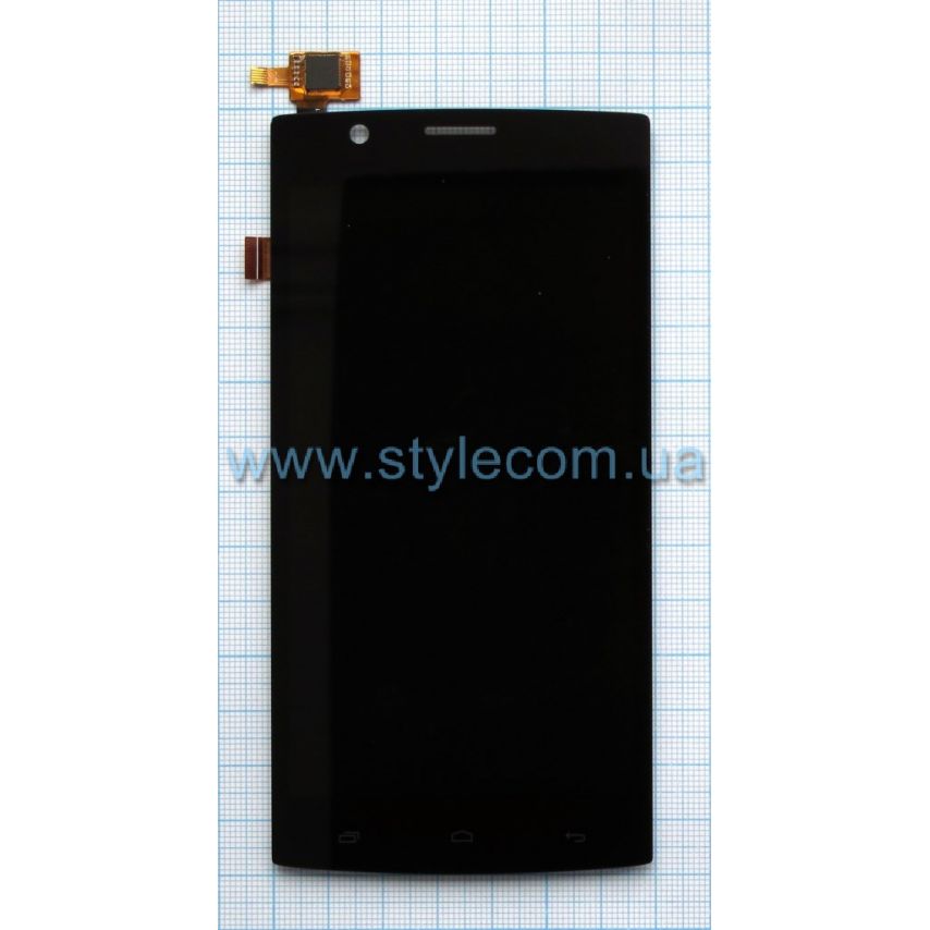 Дисплей (LCD) для Fly FS501 с тачскрином black High Quality