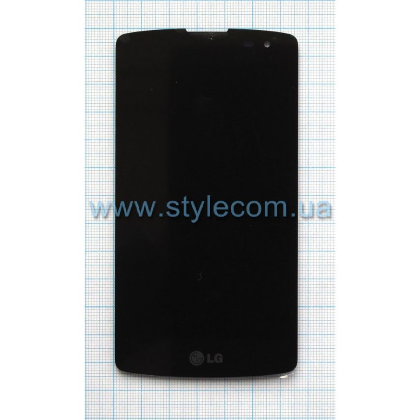 Дисплей (LCD) LG D390 + тачскрин black orig
