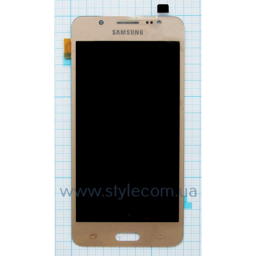 Дисплей (LCD) для Samsung J5/J510 (2016) с тачскрином gold (Oled) Original Quality