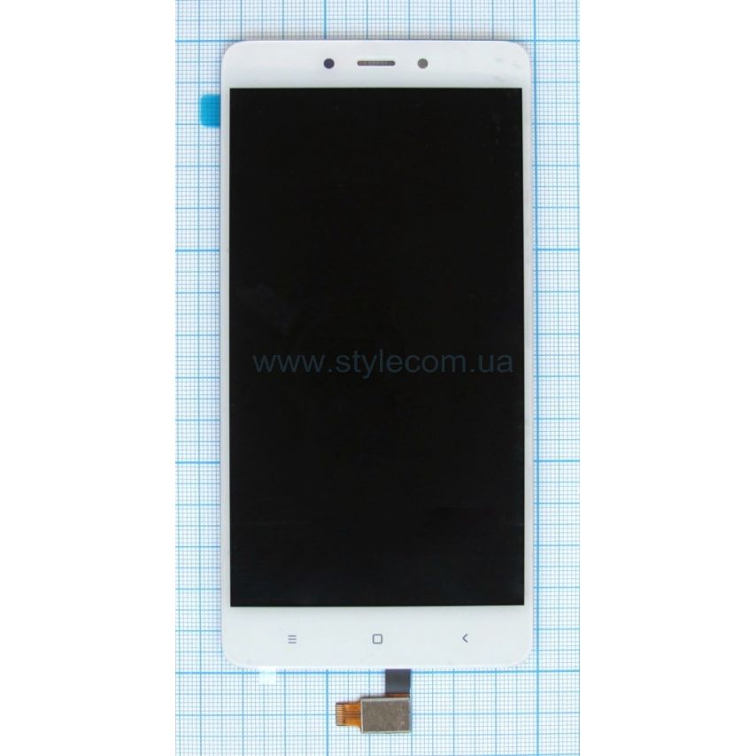 Дисплей (LCD) для Xiaomi Redmi Note 4 з тачскріном white High Quality