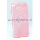 Чехол силиконовый Diamond Silk для Samsung Galaxy J3/J320 (2016) pink