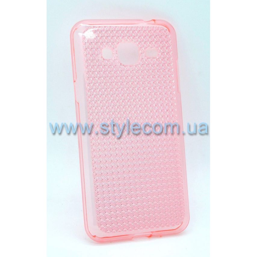 Чохол силіконовий Diamond Silk для Samsung Galaxy J3/J320 (2016) pink