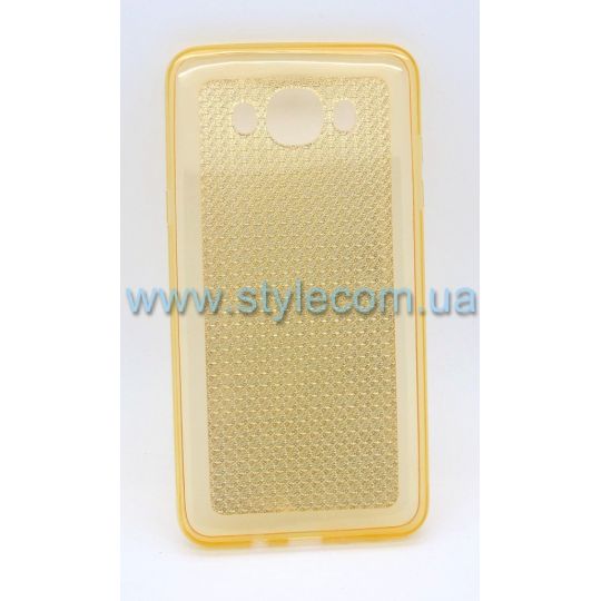 Чехол силиконовый Diamond Silk для Samsung Galaxy J5 Prime/G570 (2016) gold