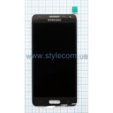 Дисплей (LCD) для Samsung Galaxy Alpha G850 с тачскрином grey (TFT) China Original