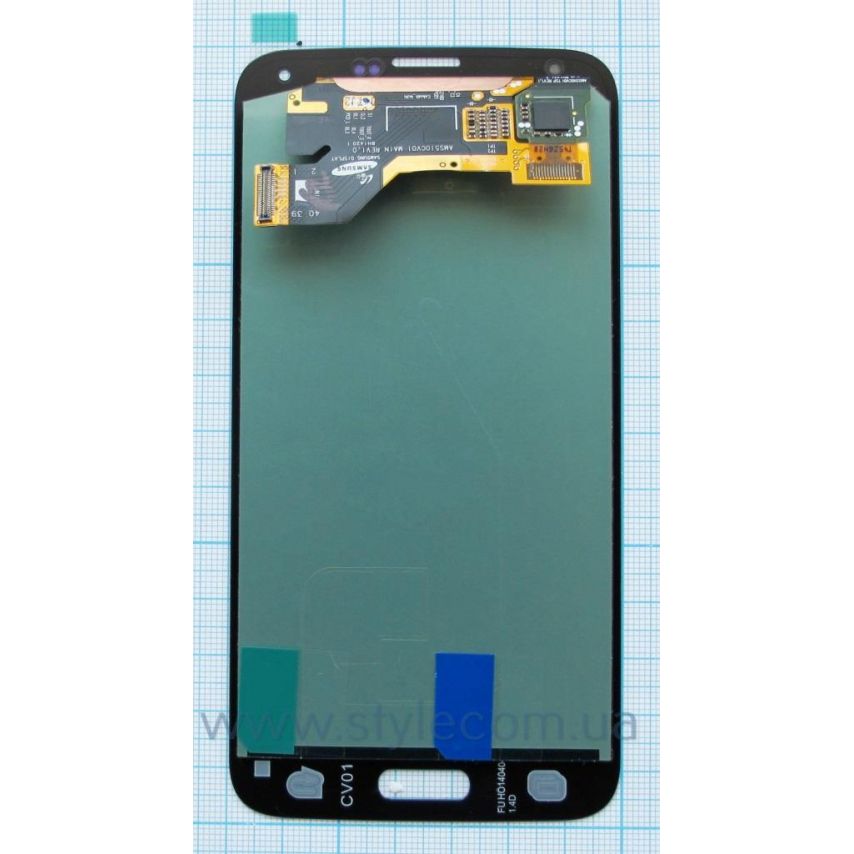 Дисплей (LCD) для Samsung Galaxy S5/G900 с тачскрином dark blue (Oled) Original Quality