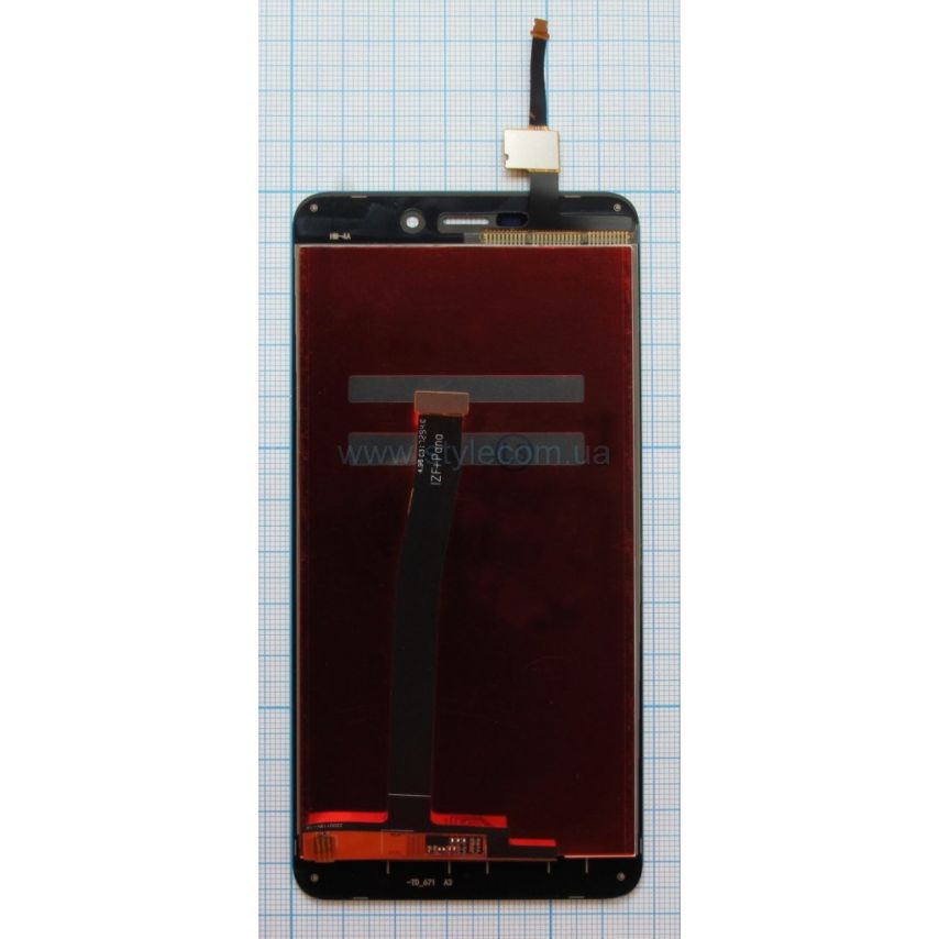 Дисплей (LCD) для Xiaomi Redmi 4A с тачскрином black High Quality