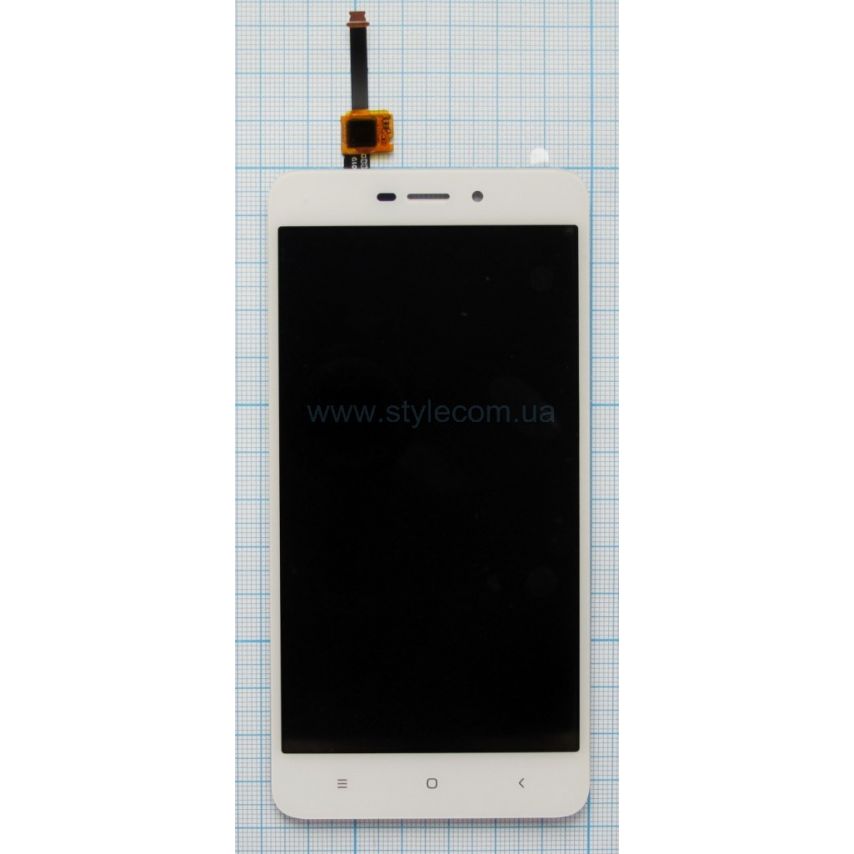 Дисплей (LCD) для Xiaomi Redmi 4A + тачскрин white High Quality