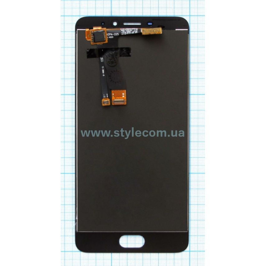 Дисплей (LCD) для Meizu M5 Note M621H с тачскрином black High Quality