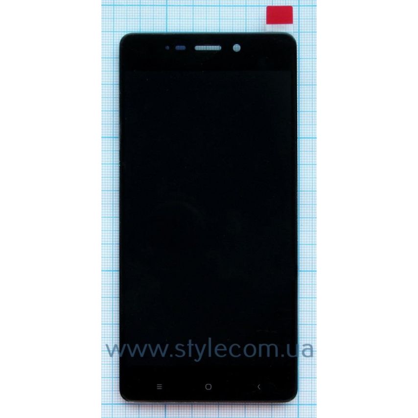 Дисплей (LCD) для Xiaomi Redmi 4 + тачскрин black High Quality