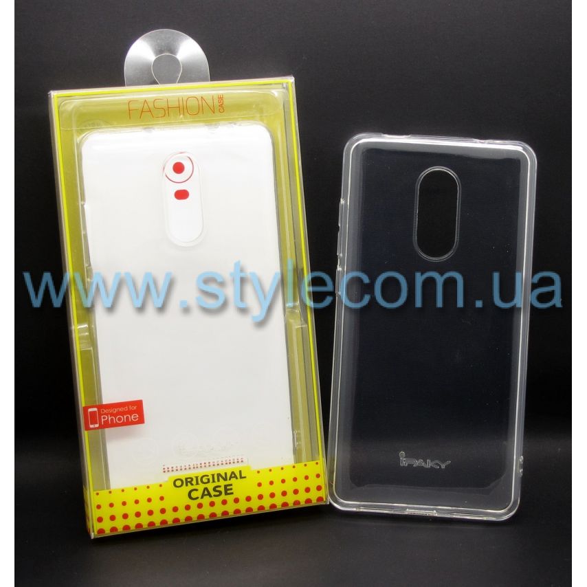 Чехол силиконовый Ipaky Fashion Case для Xiaomi Redmi Note 3 прозрачный