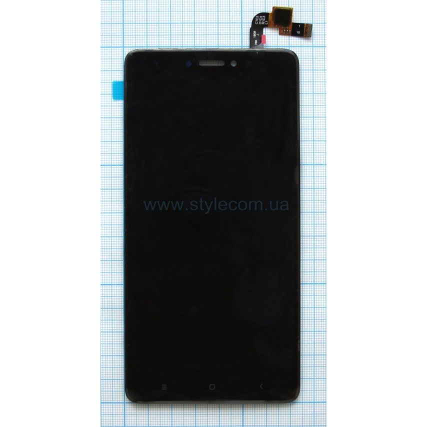 Дисплей (LCD) для Xiaomi Redmi Note 4X с тачскрином black High Quality