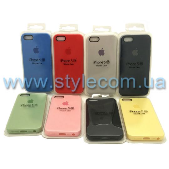 Чехол силиконовый Replica iPhone 5 green - купить за {{product_price}} грн в Киеве, Украине