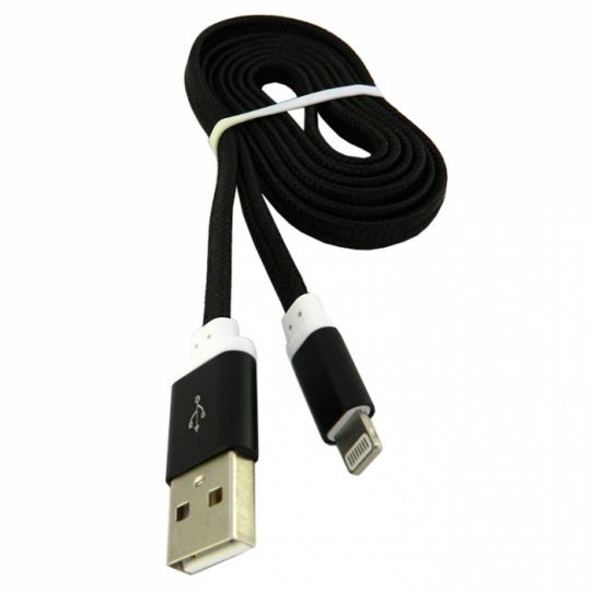 Кабель USB WALKER C330 Lightning black - купить за {{product_price}} грн в Киеве, Украине