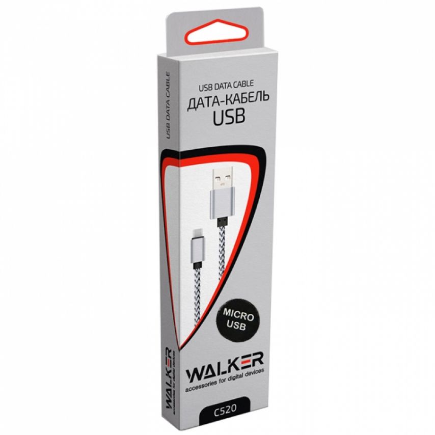 Кабель USB WALKER C520 Micro black