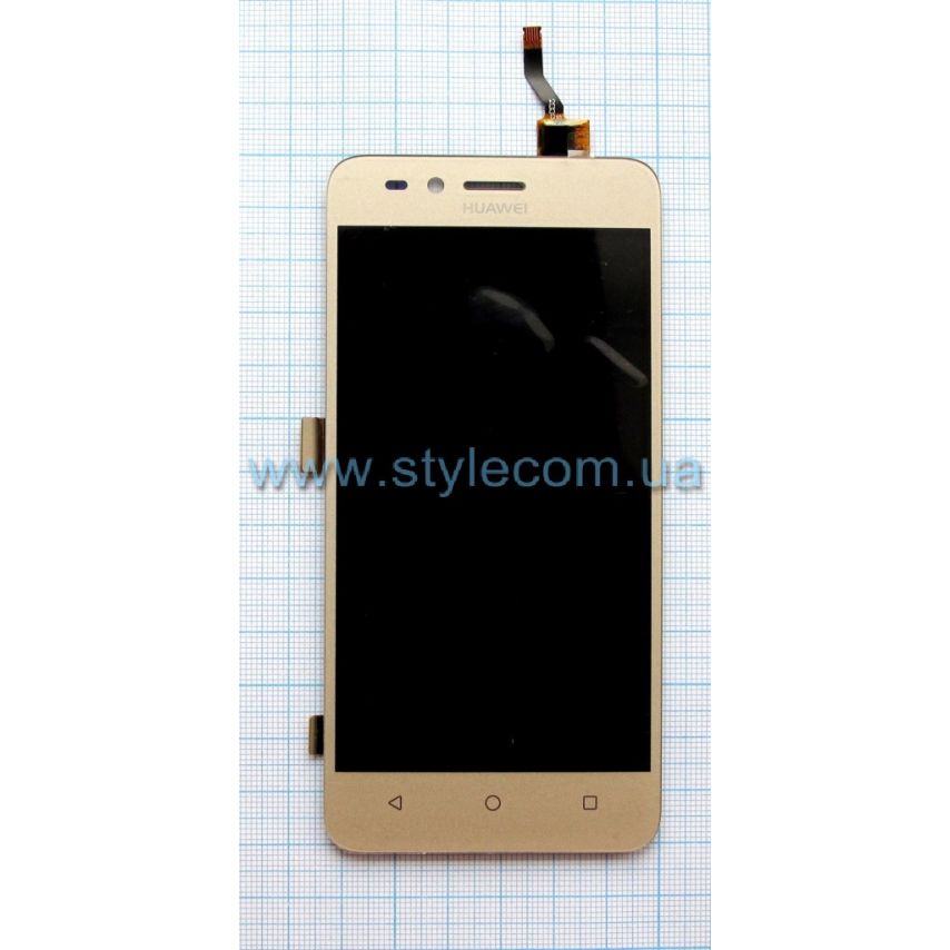 Дисплей (LCD) для Huawei Y3 II LUA-U22 ver.3G с тачскрином gold High Quality
