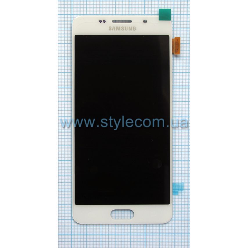 Дисплей (LCD) для Samsung A5/A510 (2016) з тачскріном white (Oled) Original Quality