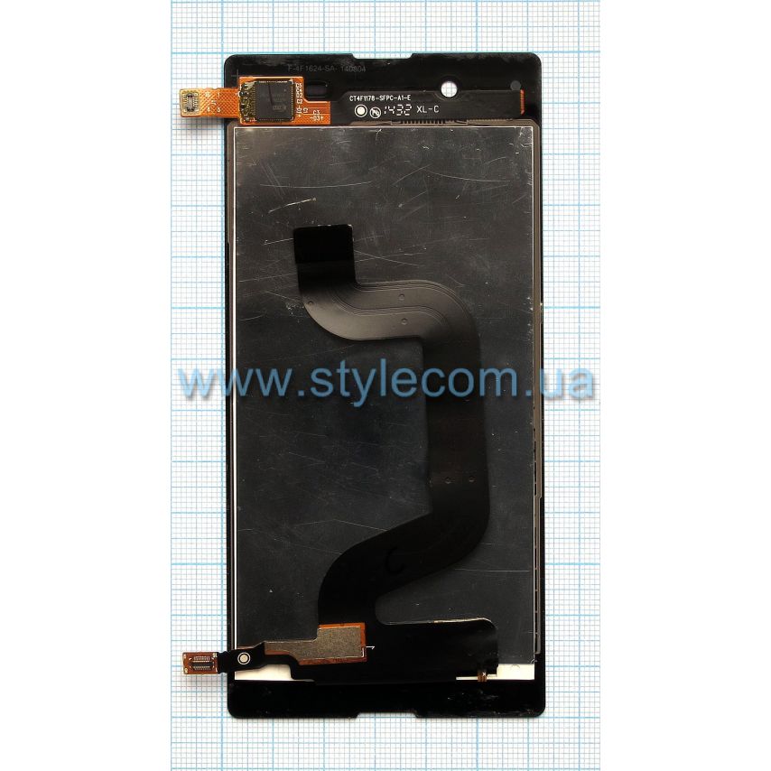Дисплей (LCD) для Sony Xperia E3 D2202, D2203, D2206 с тачскрином black Hiqh Quality
