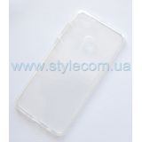 Чехол силиконовый Slim для Huawei Y7 lux прозрачный