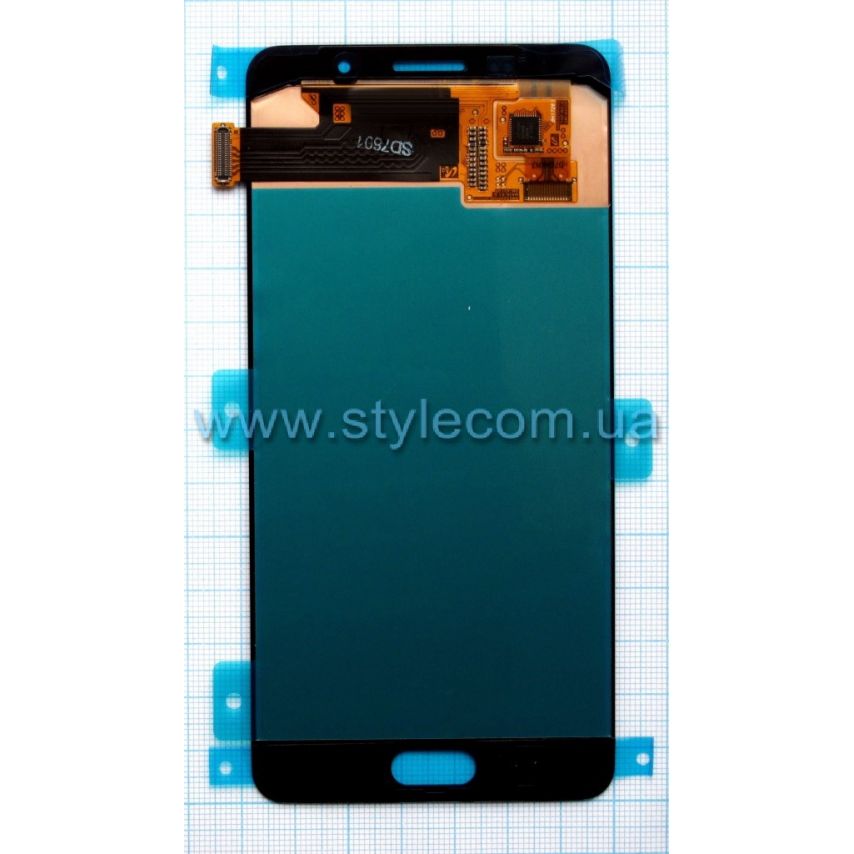 Дисплей (LCD) для Samsung Galaxy A5/A510 (2016) з тачскріном black Service Original (PN:GH97-18250B)