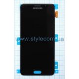 Дисплей (LCD) для Samsung Galaxy A5/A510 (2016) з тачскріном black Service Original (PN:GH97-18250B)