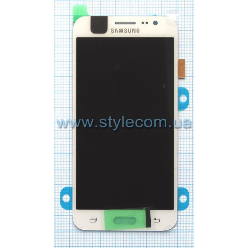 Дисплей (LCD) для Samsung J5/J500 (2015) з тачскріном white Service Original (PN:GH97-17667A)